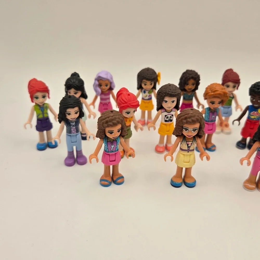 LEGO Friends 22 Mini-doll Figures Lot Heartlake City Aesthetic - Picture 4 of 13